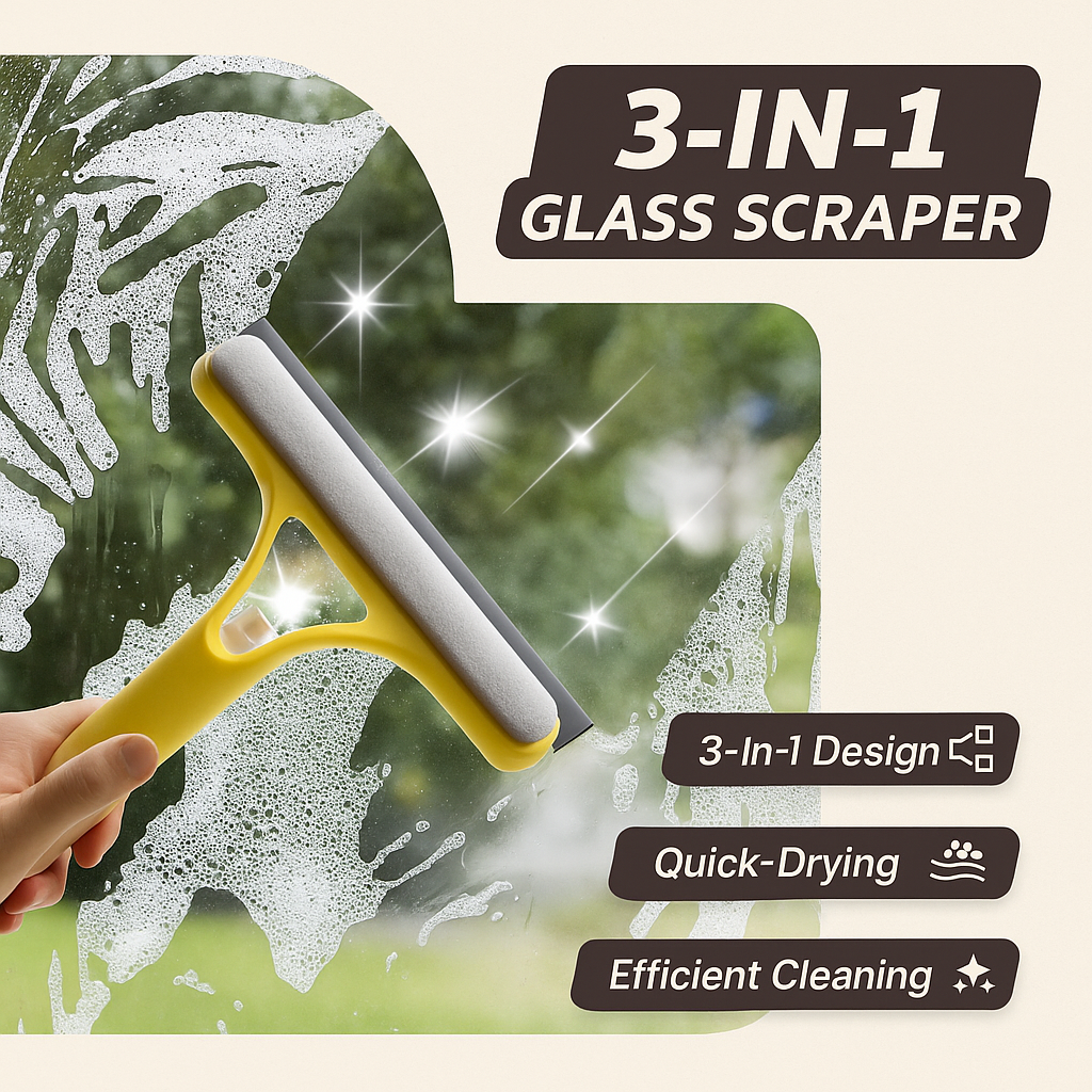 Sparkle Scraper™  3-in-1 Cleaning Tool