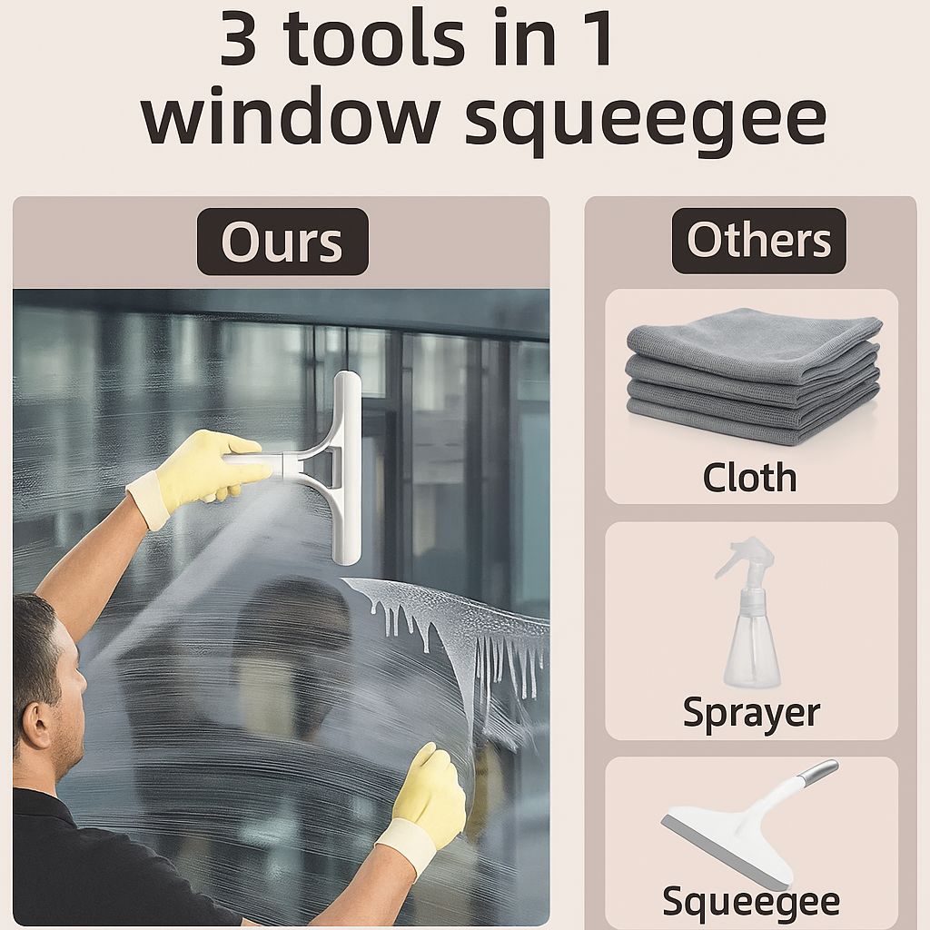 Sparkle Scraper™  3-in-1 Cleaning Tool