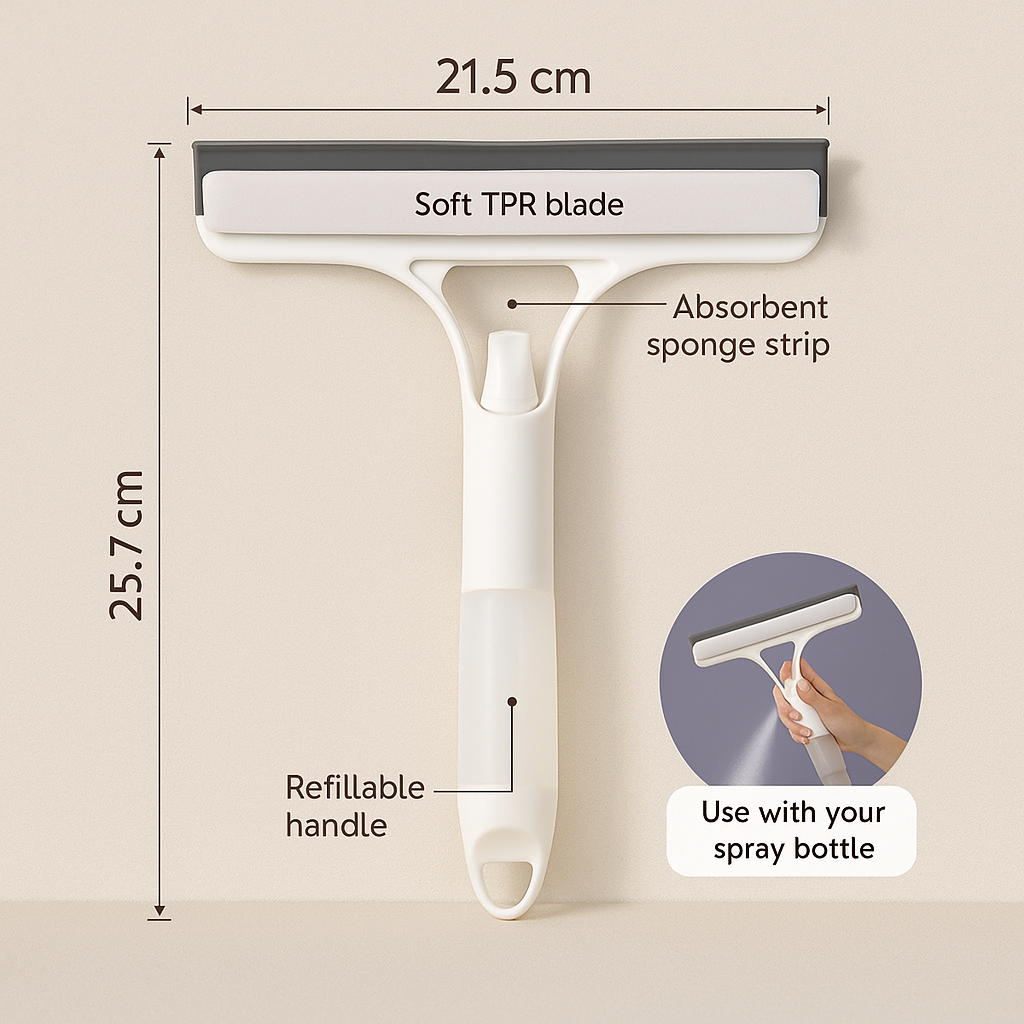 Sparkle Scraper™  3-in-1 Cleaning Tool